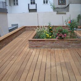 Terrassenböden in Wien